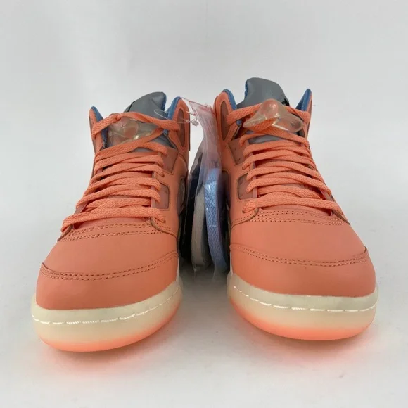 Nike X DJ Khaled Jordan 5 Crimson Bliss Youth Size 5Y-6.5Y GS Orange DV4983 641 - Picture 8 of 12